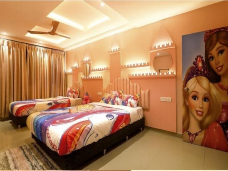 Greece kids theme,a PINK And BLUE rooms